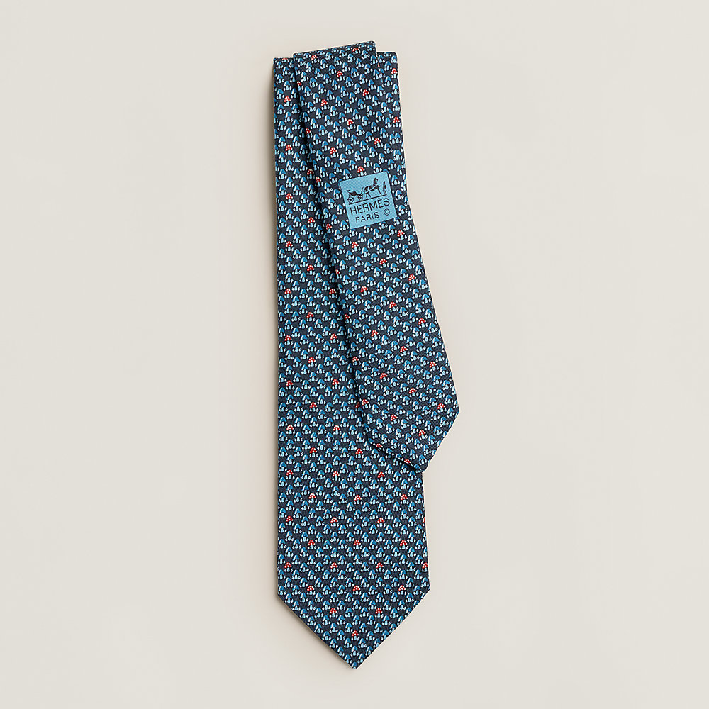 Balade en Foret tie - Blue | Hermès USA